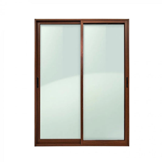 Ventana Aluminio Café 150x205 cm Simple